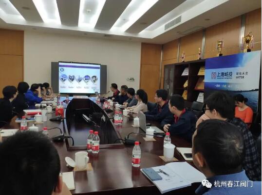 攜手共進(jìn)，智引未來(lái) 杭州春江閥門技術(shù)團(tuán)隊(duì)赴上海城投水務(wù)集團(tuán)開(kāi)展深度技術(shù)交流